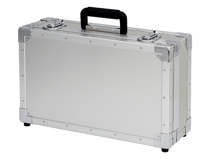 7804 レトロ ビンテージ アルミ製 コンテナ トランクケース スーツケース