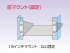 側板は上部のコインロックで施錠できます